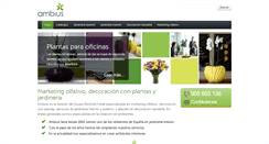 Desktop Screenshot of ambius.es