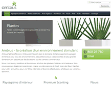 Tablet Screenshot of ambius.lu